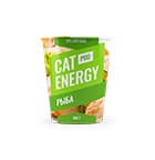 A jar of nutrition 'Cat Energy PRO 500g' with a taste of fish.